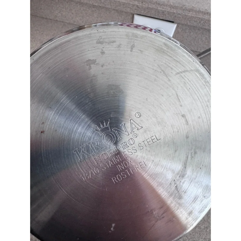 Norpro Krona 18/10 Stainless Steel 1.5 Quart Saucepan with Vented Glass Lid